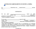 CONTRATO DE ARRENDAMIENTO RESIDENCIAL CON OPCIÓN A COMPRA